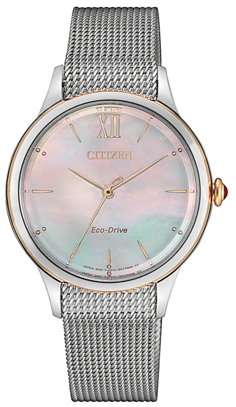 CITIZEN ECO-DRIVE EM0816-88Y LUXURY WATCH FOR WOMEN