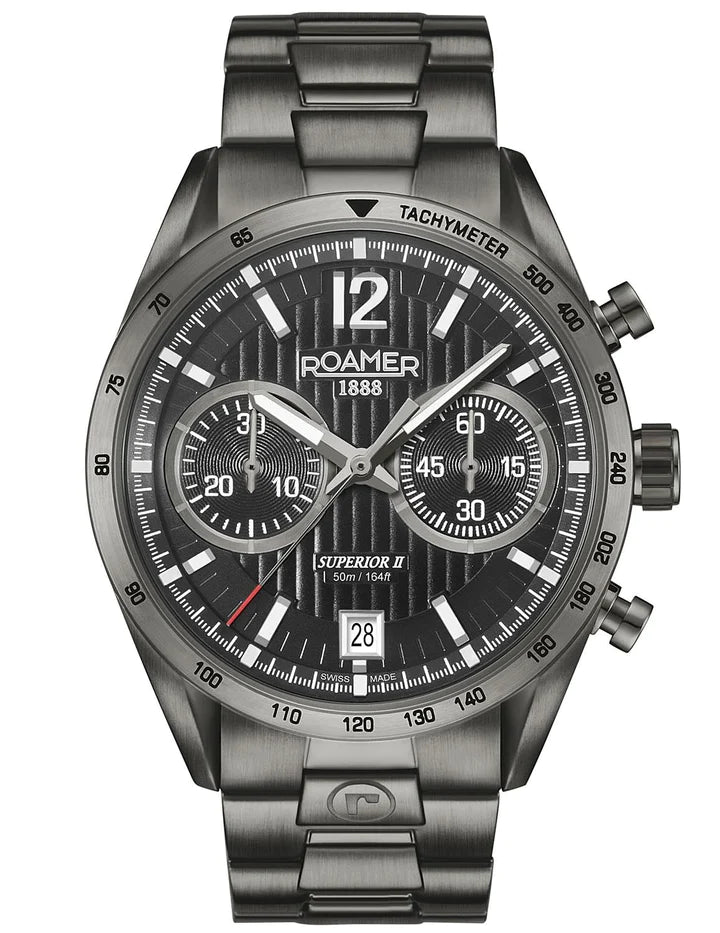 ROAMER SUPERIOR CHRONO II - 510902 45 54 50 Luxury Watch For Men