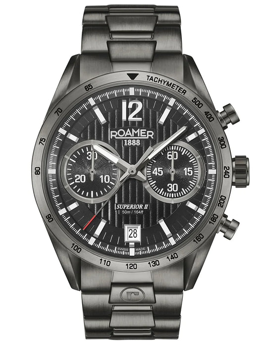 ROAMER SUPERIOR CHRONO II - 510902 45 54 50 Luxury Watch For Men