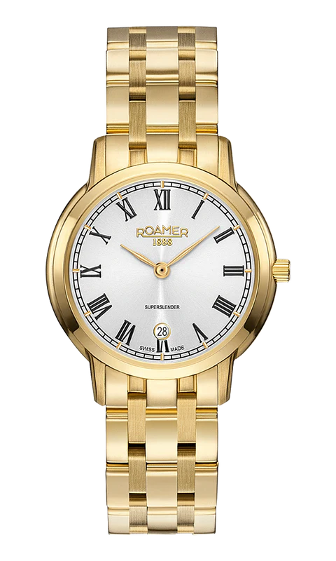 ROAMER SUPERSLENDER LADIES 515811 48 22 50 LUXURY WATCH FOR WOMEN