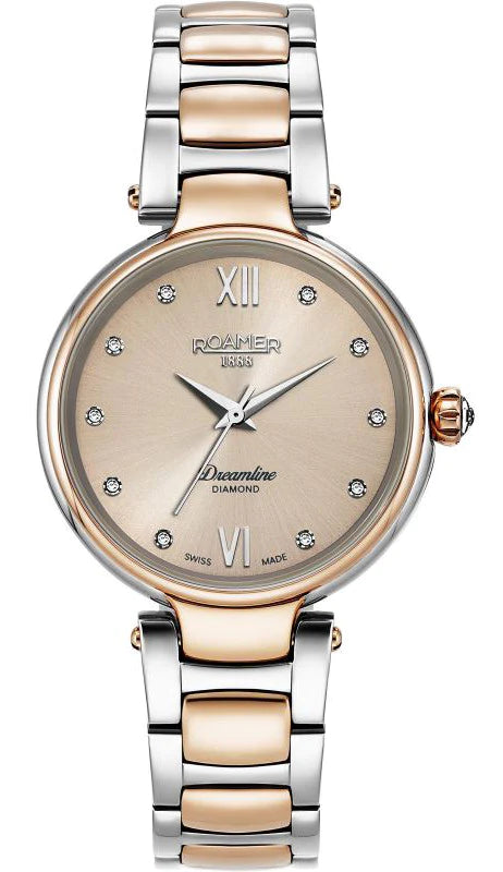 ROAMER DREAMLINE DIAMONDS WATCH LUXURY WATCH FOR WOMEN