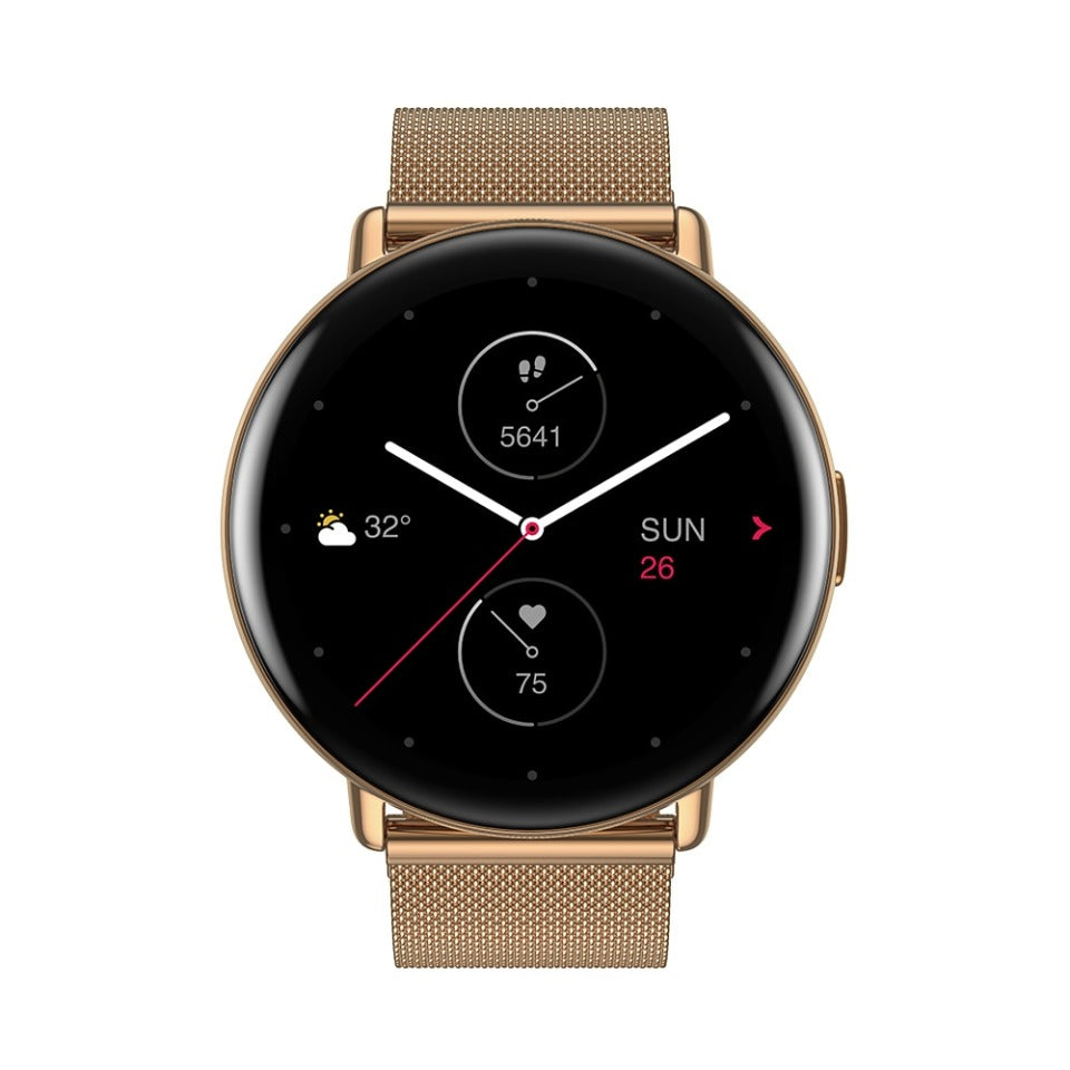 New Circle Smartwatch 7 Days Battery 5ATM Water Resistant Smart Notification Sleep Quality Monitoring Smart Watch