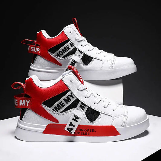 Spring Men Skateboarding Shoes Comfortable Sports Outdoor Sneakers Fashion White Chaussure Homme