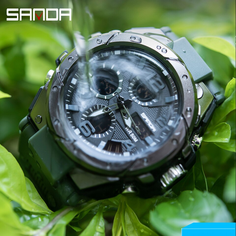 Sports Men Wrist Watch Top Brand Luxury Military Quartz Watch For Men Waterproof S Shock Male Clock relogio masculino