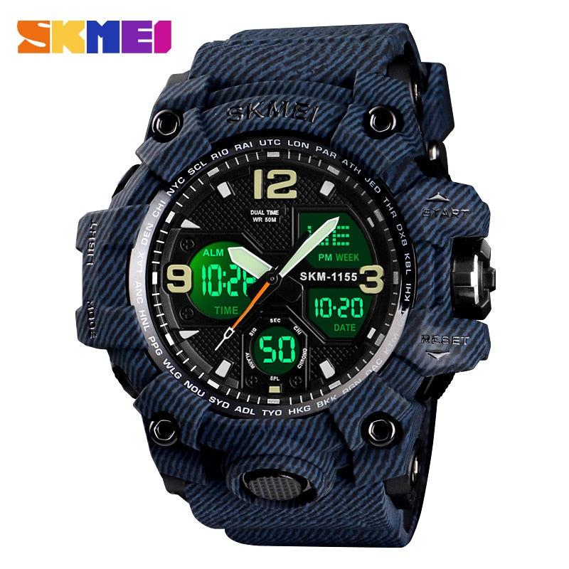 New S Shock Men Sports Watches Big Dial Quartz Digital Watch For Men Luxury Brand LED Military Waterproof Men Wristwatches