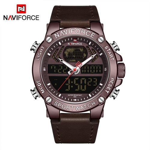 Luxury Mens Sport Watches Military Waterproof Digital Alarm Chronograph Quartz Wristwatch Male Clock Relogio Masculino CECEDBN