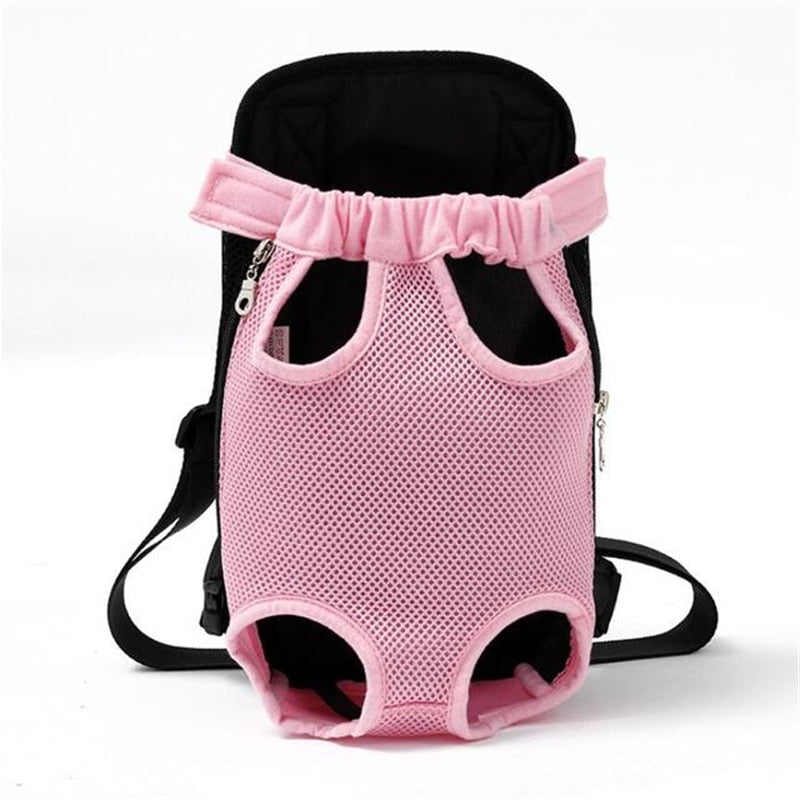 Pet Dog Carrier Backpack Mesh Camouflage Outdoor Travel Products Breathable Shoulder Handle Bags for Small Dog Cats Chihuahua Pink, S