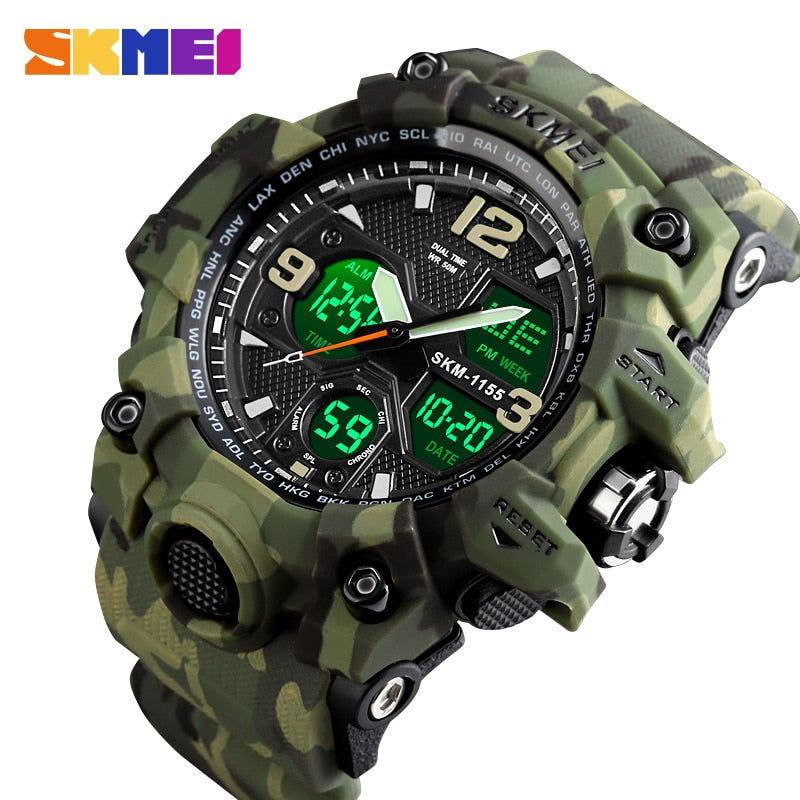 New S Shock Men Sports Watches Big Dial Quartz Digital Watch For Men Luxury Brand LED Military Waterproof Men Wristwatches