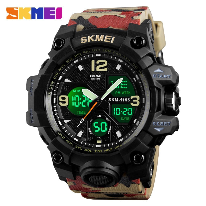 New S Shock Men Sports Watches Big Dial Quartz Digital Watch For Men Luxury Brand LED Military Waterproof Men Wristwatches