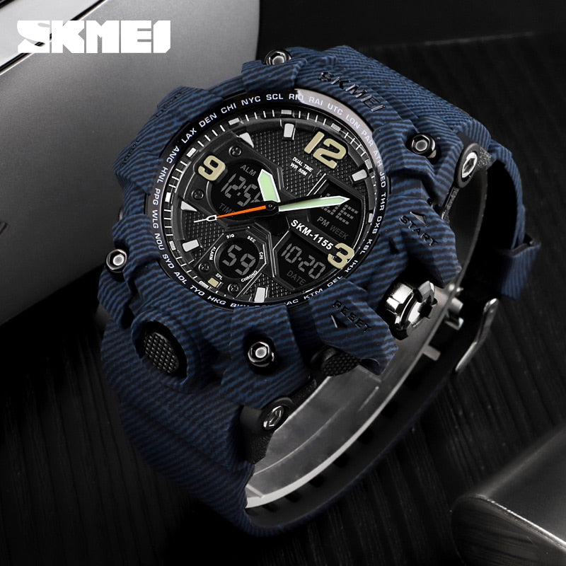 New S Shock Men Sports Watches Big Dial Quartz Digital Watch For Men Luxury Brand LED Military Waterproof Men Wristwatches