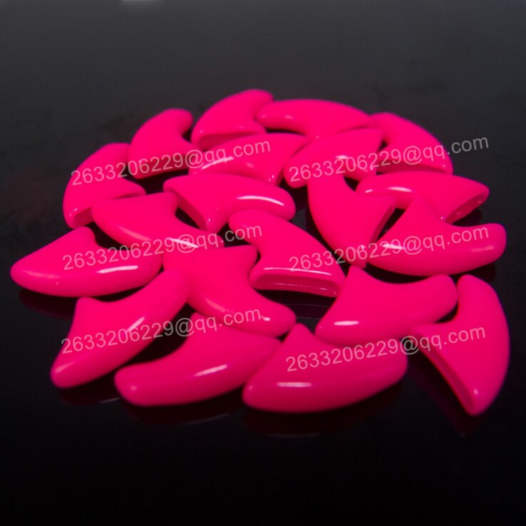 Colorful Cat Nail Caps soft cat Claw Soft Paws 20 PCS/lot with free Adhesive Glue Size XS S M L for pet Dark Pink, XS