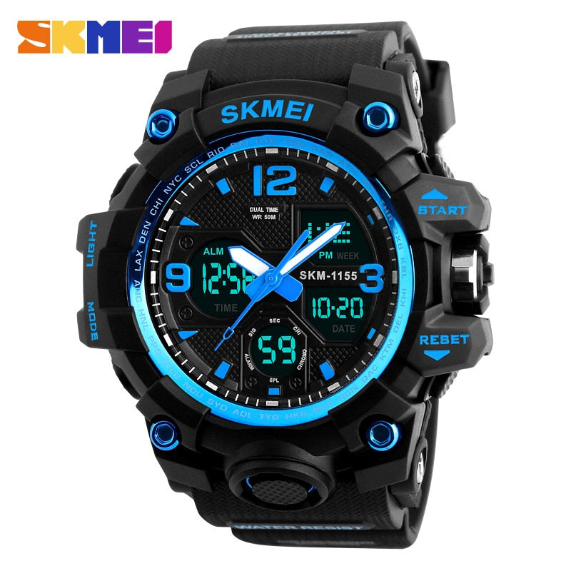 New S Shock Men Sports Watches Big Dial Quartz Digital Watch For Men Luxury Brand LED Military Waterproof Men Wristwatches