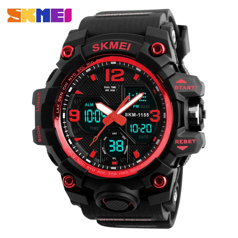 New S Shock Men Sports Watches Big Dial Quartz Digital Watch For Men Luxury Brand LED Military Waterproof Men Wristwatches