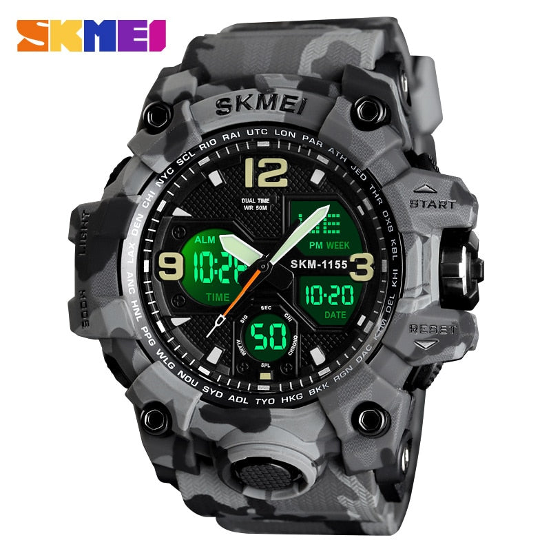 New S Shock Men Sports Watches Big Dial Quartz Digital Watch For Men Luxury Brand LED Military Waterproof Men Wristwatches