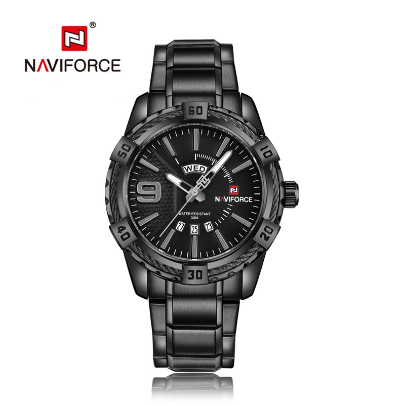 New Men WristWatch Fashion Quartz Classic Watches For Men Waterproof Business Steel Band Clock Man