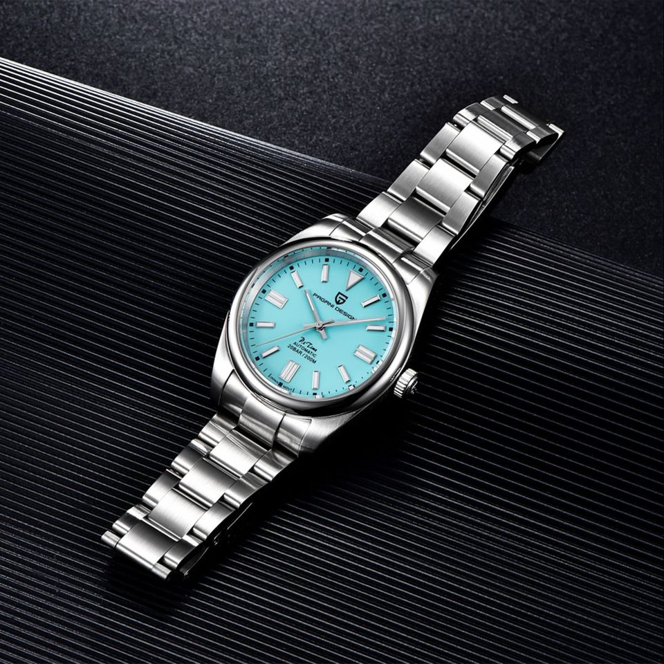 New Men Pagani Design Automatic Watch Stainless Steel Simple Mechanical Wrist watch Japanese Sports Luxury Sapphire Glass Clock