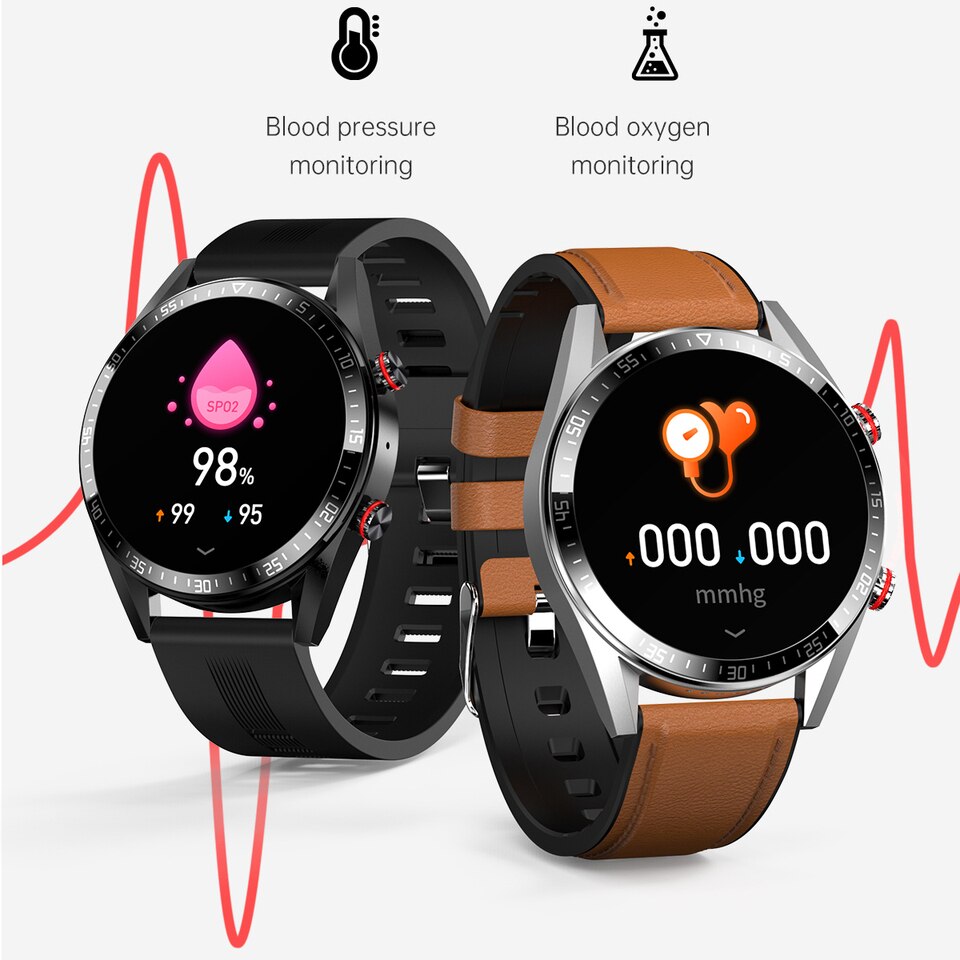 New 454*454 Screen Smart Watch Always Display The Time Bluetooth Call Local Music Smartwatch For Mens Android TWS Earphones