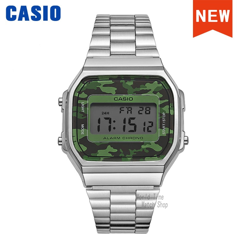 Casio watch silver watch men set brand luxury LED digital Waterproof Quartz men watch Sport military Wrist Watch relogio masculi