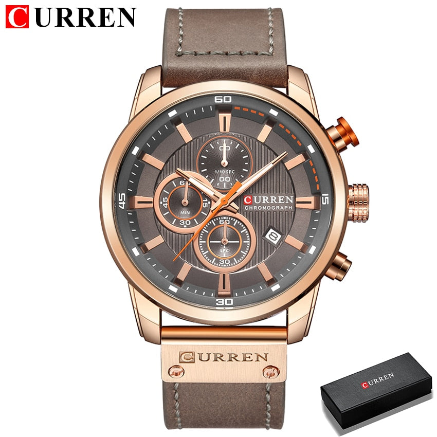 New Men Watches Top Brand Luxury Male Clock Chronograph Sport Mens Wrist Watch Hodinky Relogio Masculino