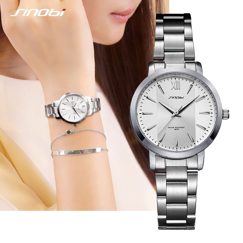 Elegant Brand Women Watch Luxury Men Quartz Watch Women Watches Ladies Steel Men  Wristwatches Lover Clock Relogio