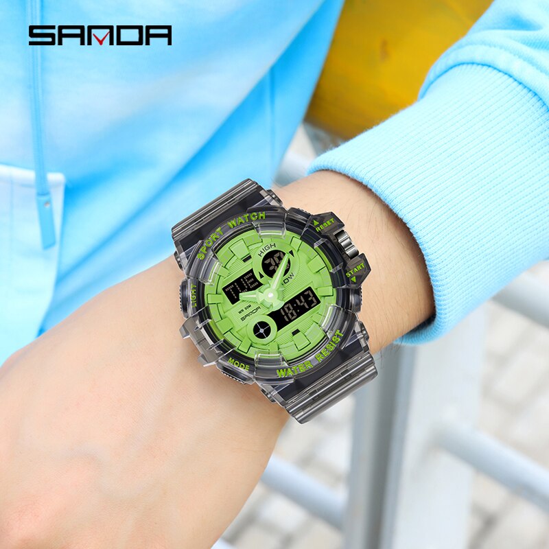 Men Watches Sport Military Quartz Watch for Men Digital Watch Waterproof Clock relogio masculino 3100