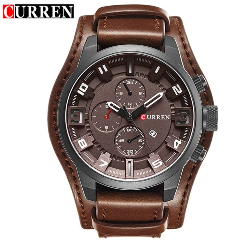 New Men Watches Top Brand Luxury Casual Business Quartz Watch Date Waterproof Wristwatch Hodinky Relogio Masculino