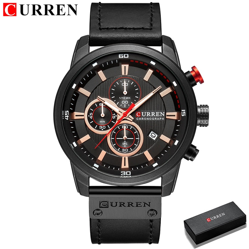 New Men Watches Top Brand Luxury Male Clock Chronograph Sport Mens Wrist Watch Hodinky Relogio Masculino