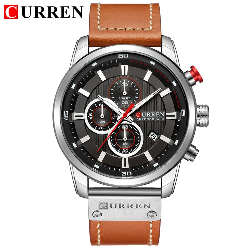 New Men Watches Top Brand Luxury Male Clock Chronograph Sport Mens Wrist Watch Hodinky Relogio Masculino