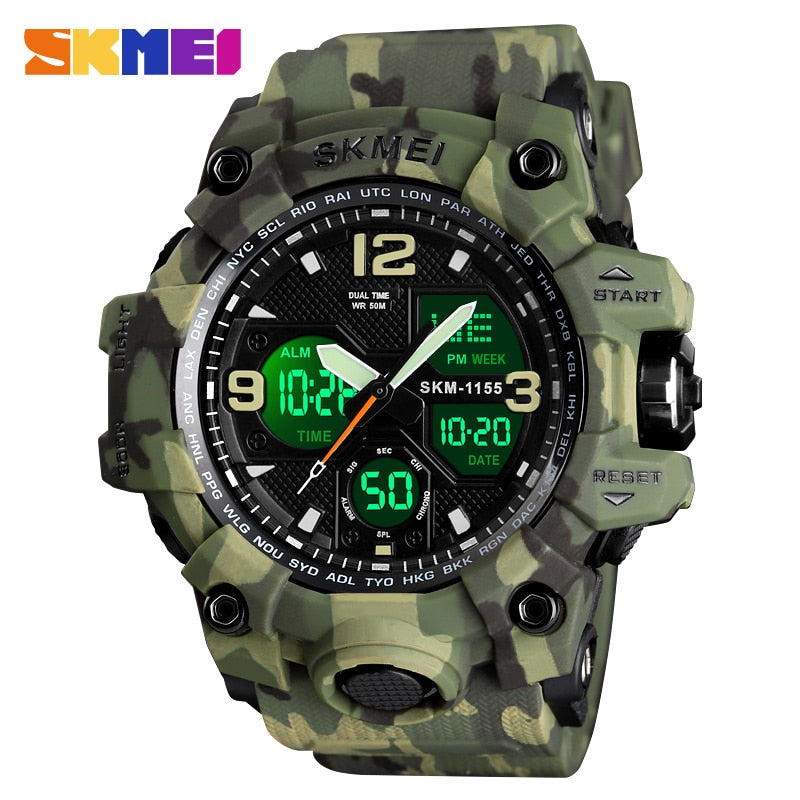 New S Shock Men Sports Watches Big Dial Quartz Digital Watch For Men Luxury Brand LED Military Waterproof Men Wristwatches