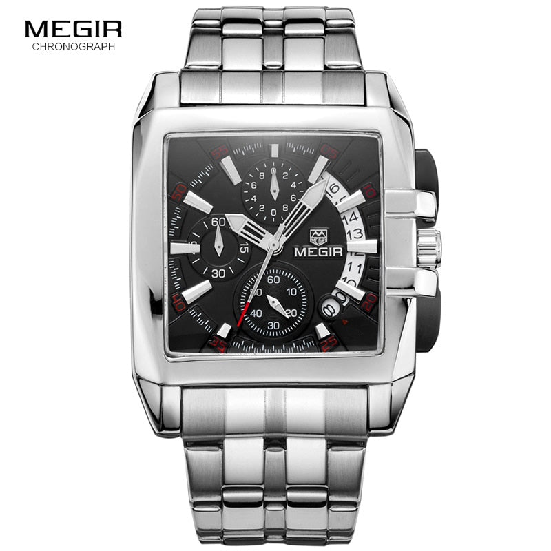 Men Watches Top Brand Luxury Quartz Watch Men  Steel Date Waterproof Sport Watch Relogio Masculino