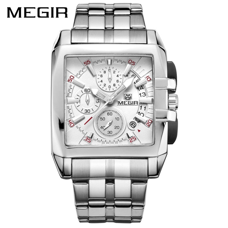 Men Watches Top Brand Luxury Quartz Watch Men  Steel Date Waterproof Sport Watch Relogio Masculino