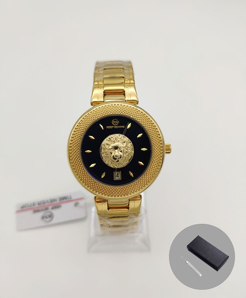 Elegant Women Watches Quartz Waterproof Wrist Watches Calendar Ladies Watch relogio feminino Gift W Gold black