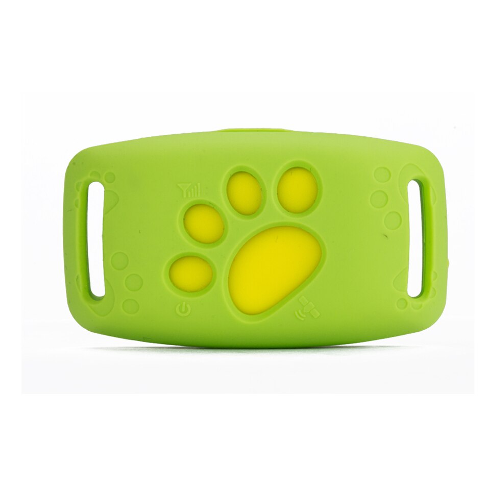 Dogs Cats GPS Tracking Pet GPS Tracker Collar Anti-Lost Device Real Time Tracking Locator Pet Collars For Universal Dogs light green