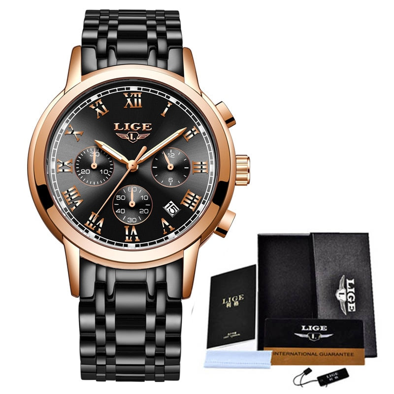 New Men Luxury Mechanical Watches Fashion Top Brand Luxury Business Automatic Mechanical Watch Men Casual Waterproof Watch