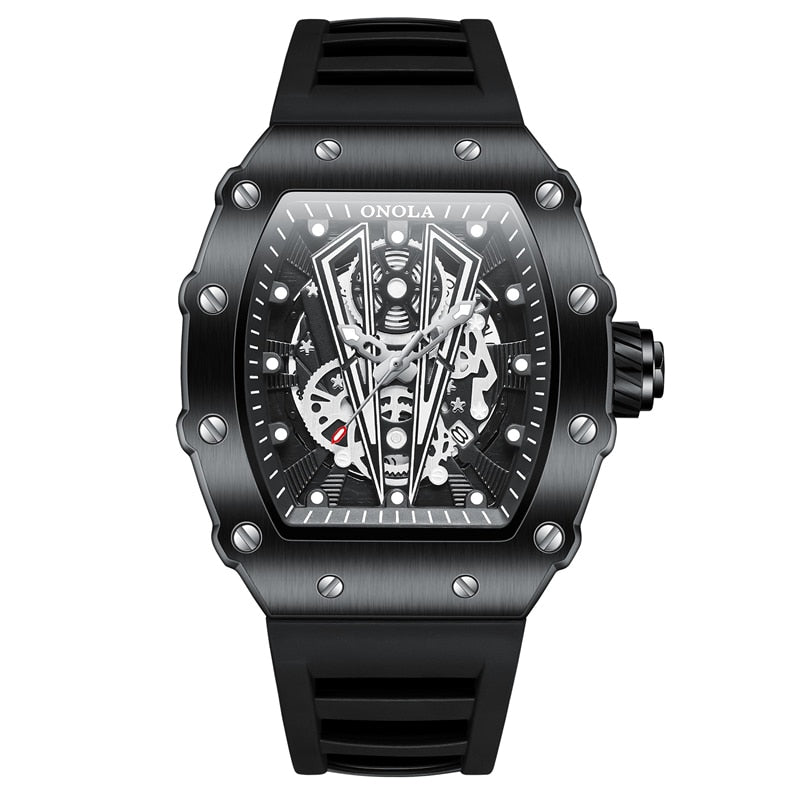 Men Watch Quartz Sports Waterproof Male Watches Luxury Clock Male Dress Watch Man Black