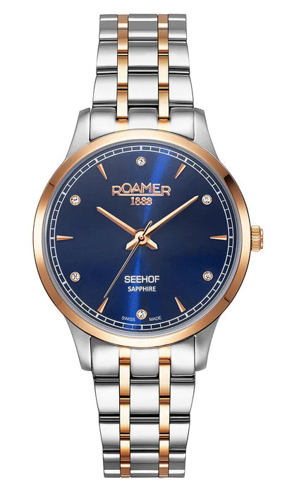 ROAMER SEEHOF LADIES - 509 847 49 40 20 LUXURY WATCH FOR WOMEN