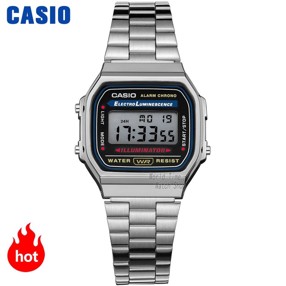 Casio watch silver watch men set brand luxury LED digital Waterproof Quartz men watch Sport military Wrist Watch relogio masculi