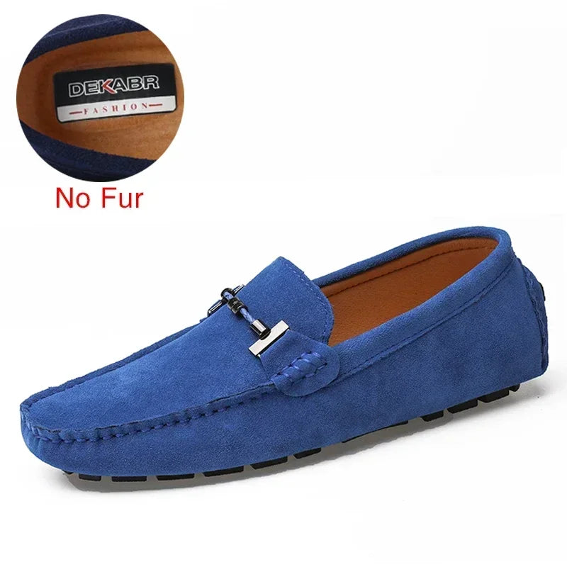 Trendy Men Casual Shoes Big Size 38-47 Brand Summer Driving Loafers Breathable Man Soft Footwear Shoes For Men