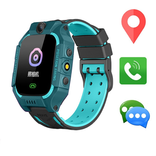 Smart Watch Student Kids Gps HD Call Voice Message Waterproof Smartwatch For Children Remote Control Photo Male And Female Watch