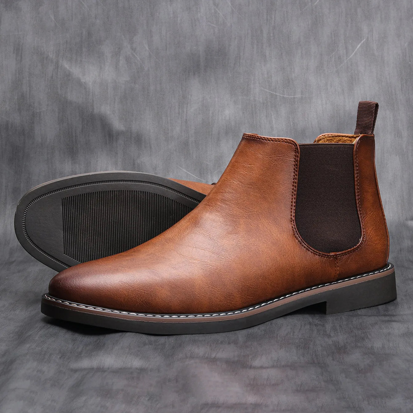 Men Chelsea Boots Brand Retro Comfortable Fashion Men Boots