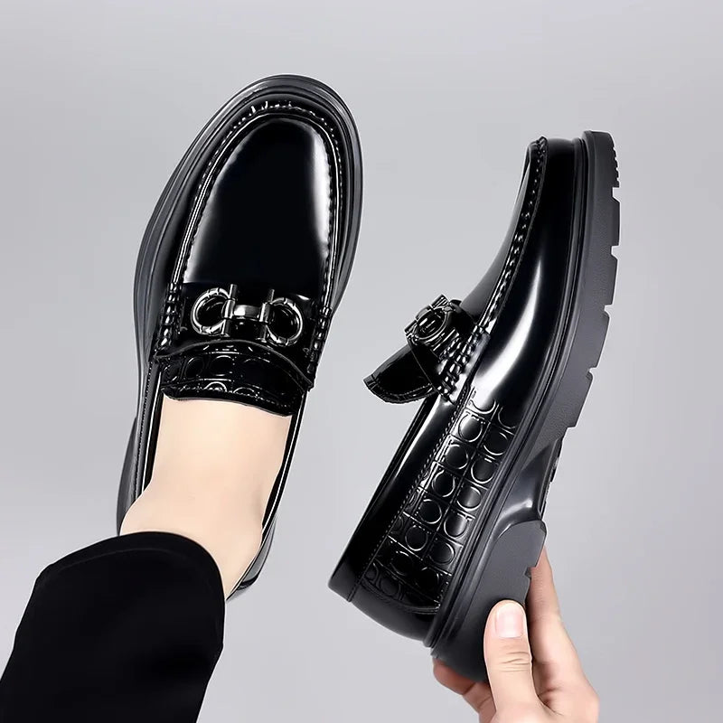 Men Oxford Shoes Genuine Leather Male Casual Men Shoes Comfortable Formal Loafer Business Office Formal Dress Shoes 38-45