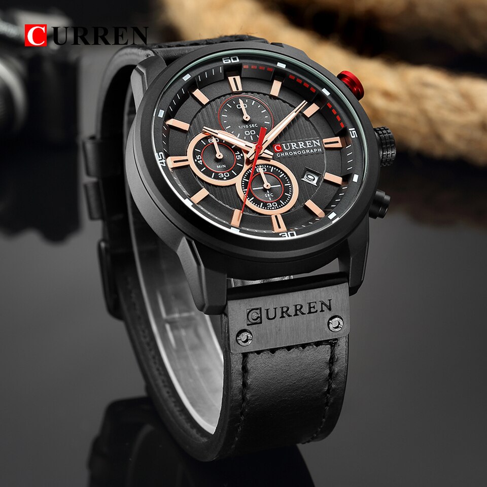 New Men Watches Top Brand Luxury Male Clock Chronograph Sport Mens Wrist Watch Hodinky Relogio Masculino