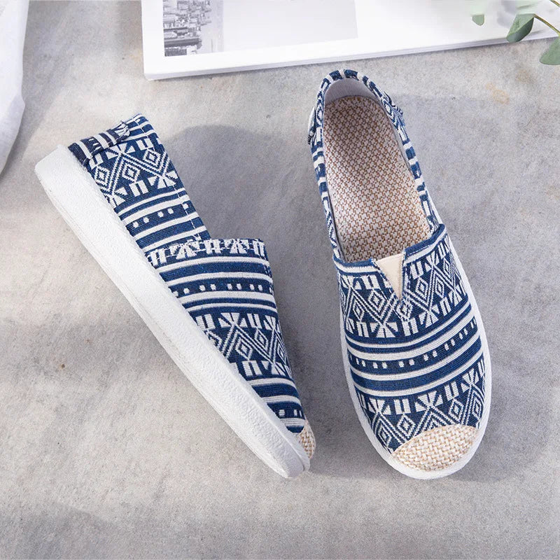 Women's Summer Mesh Breathable Flat Shoes Ladies Comfort Light Sneaker Socks Women Slip on Loafers