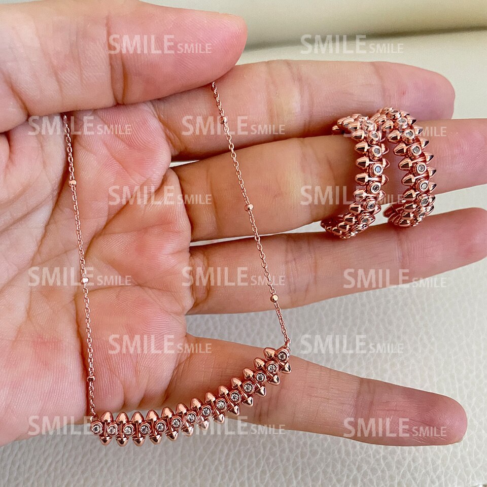 European Luxury Ladies Jewelry Label Rivet Rose Gold Bracelet Party Fashion Classic Jewelry