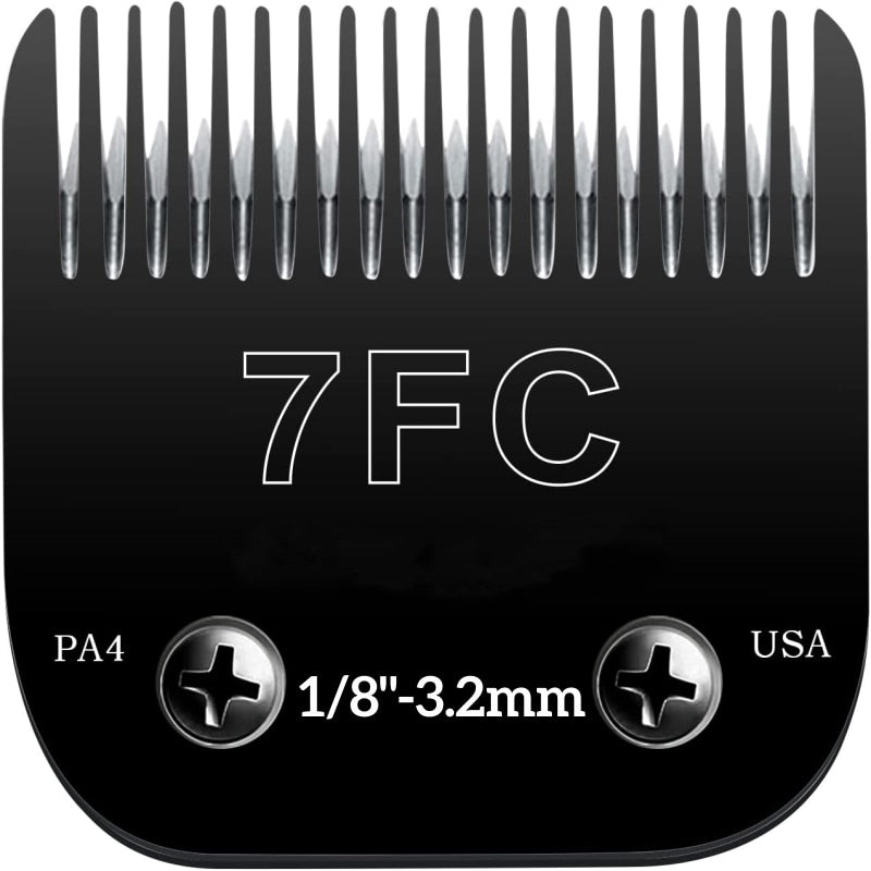 Black Blade Dog Grooming,Detachable Pet Clipper Blade,  Made of Stainless Steel Blade Compatible A5 Clippers 7FC Black Blade