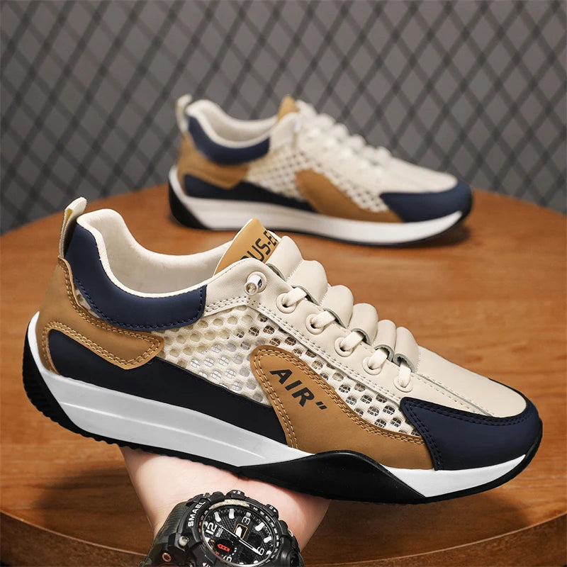 Men Shoes Summer Mesh Sneakers Casual Breathable Outdoor Hiking Walking Tennis Skateboard Designer Luxury Sport Loafers