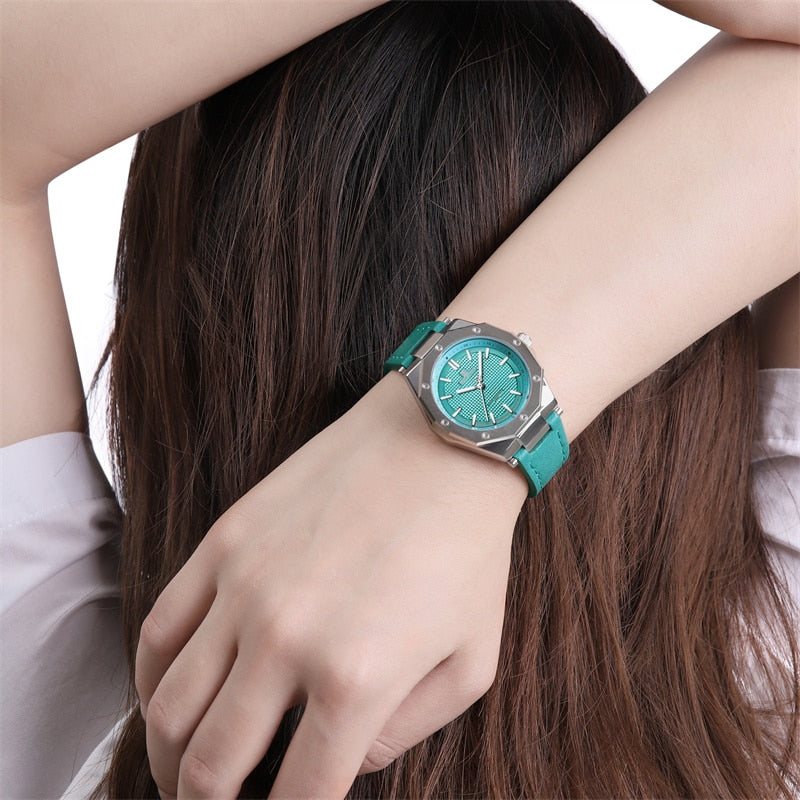 Quartz Leather Bracelet Luxury Women Simple Popular Lady Watch Waterproof Women Watches Female Watch Reloj Mujer