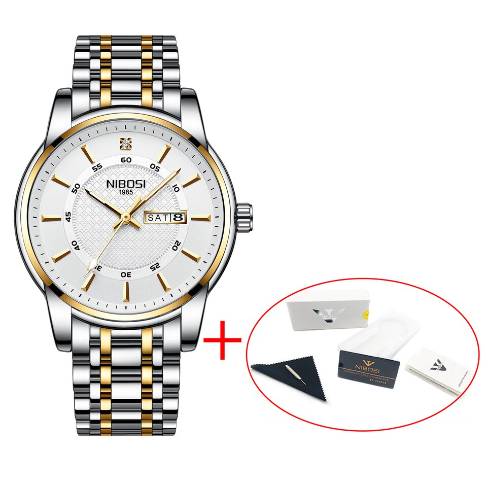 Gold Watch for Men Waterproof Sports Men Watch Top Brand Luxury Clock Male Business Quartz Wristwatch Relogio Masculino