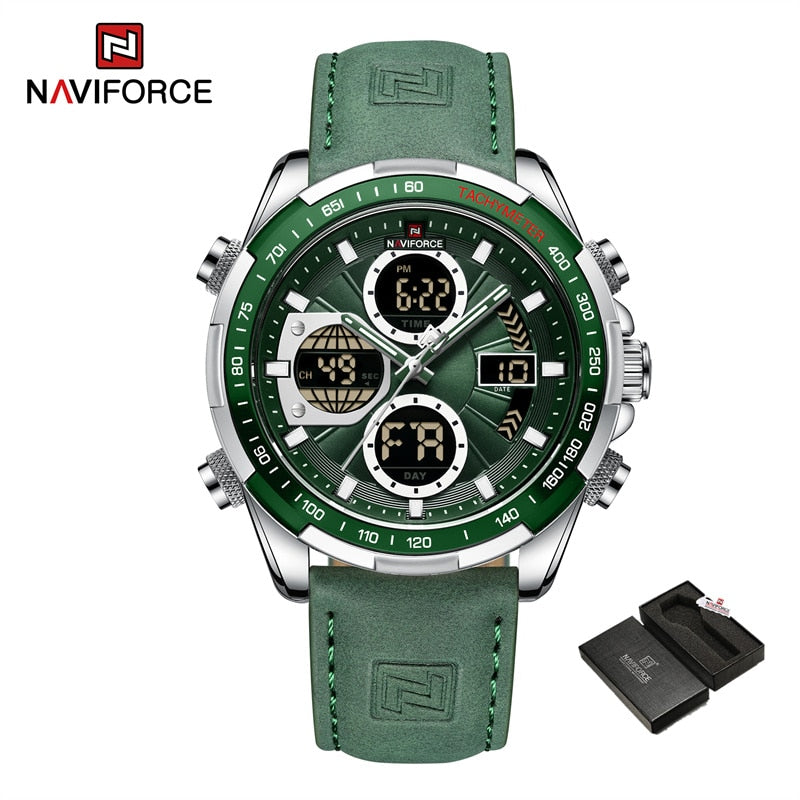 New Military Watches for Men Luxury Original Sports Chronograph Watch ​Waterproof Quartz WristWatch Clock Gift