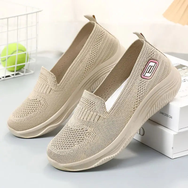 Spring Women's Loafers Comfortable Female Sip On Shoes Ballet Flats Socks Sneakers Tennis Women Casual Shoes